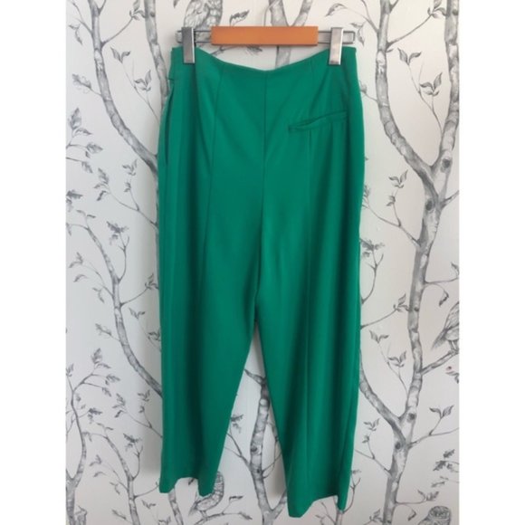 TOPSHOP Tapered Leg HIGH WAIST Trousers Size 4 - Picture 5 of 5